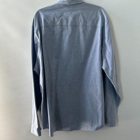 Next Blue 3XL Long-Sleeve Shirt  100% Cotton - Picture 6 of 12
